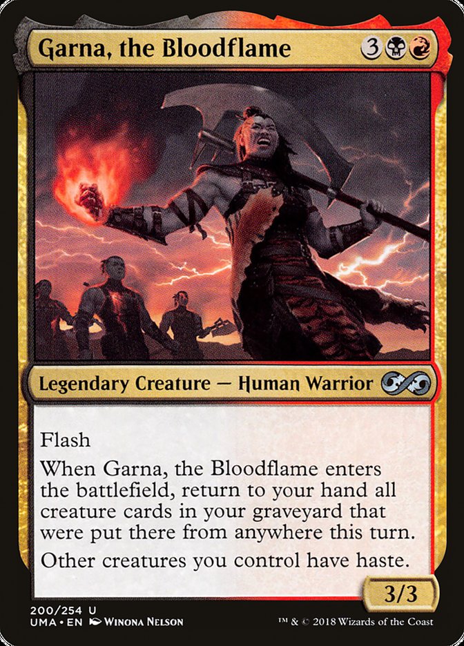 Garna, the Bloodflame [Ultimate Masters] | Shuffle n Cut Hobbies & Games