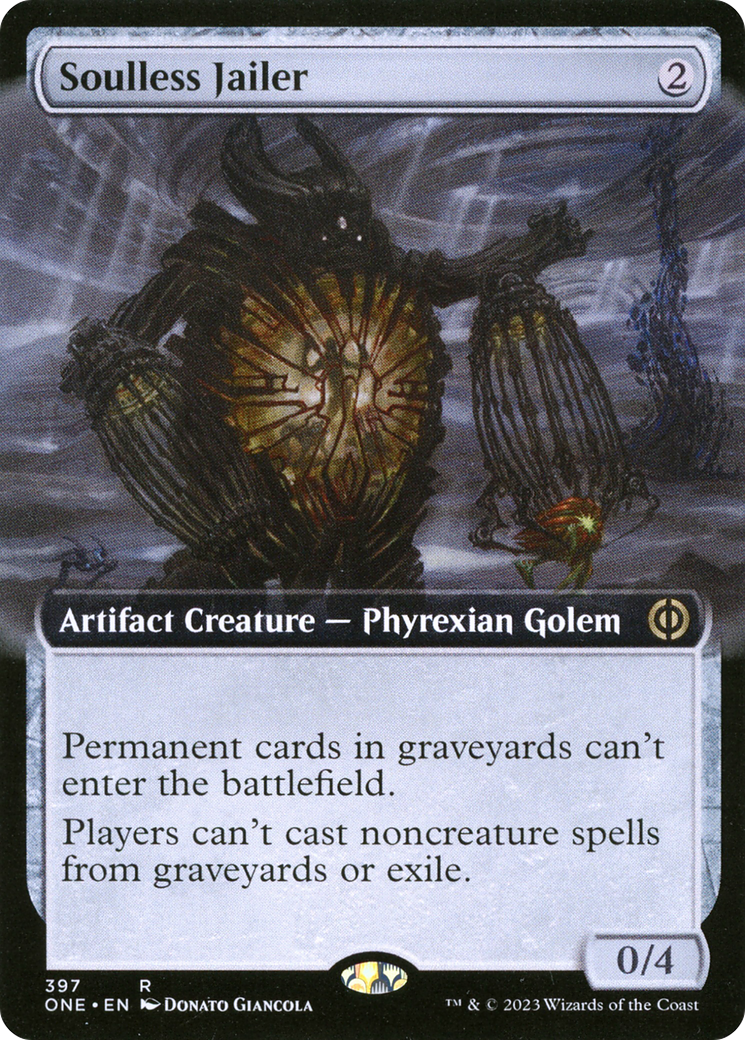 Soulless Jailer (Extended Art) [Phyrexia: All Will Be One] | Shuffle n Cut Hobbies & Games