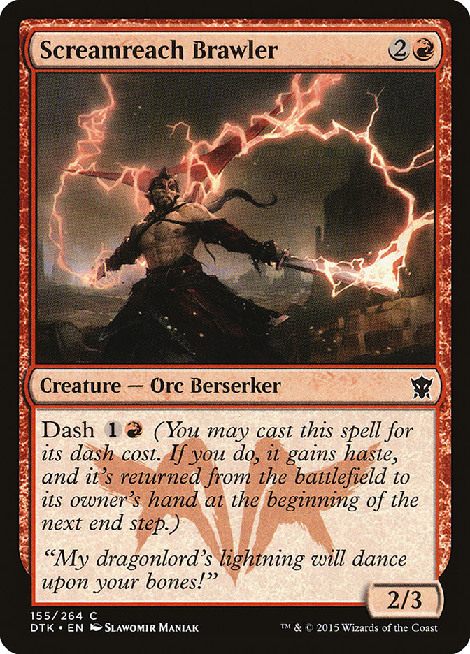 Screamreach Brawler [Dragons of Tarkir] | Shuffle n Cut Hobbies & Games