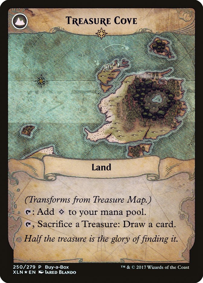 Treasure Map // Treasure Cove (Buy-A-Box) [Ixalan Treasure Chest] | Shuffle n Cut Hobbies & Games