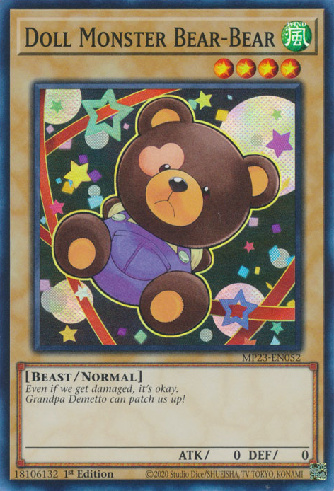 Doll Monster Bear-Bear [MP23-EN052] Super Rare | Shuffle n Cut Hobbies & Games