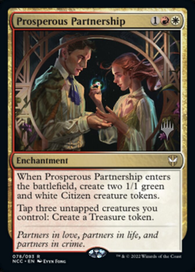 Prosperous Partnership (Promo Pack) [Streets of New Capenna Commander Promos] | Shuffle n Cut Hobbies & Games