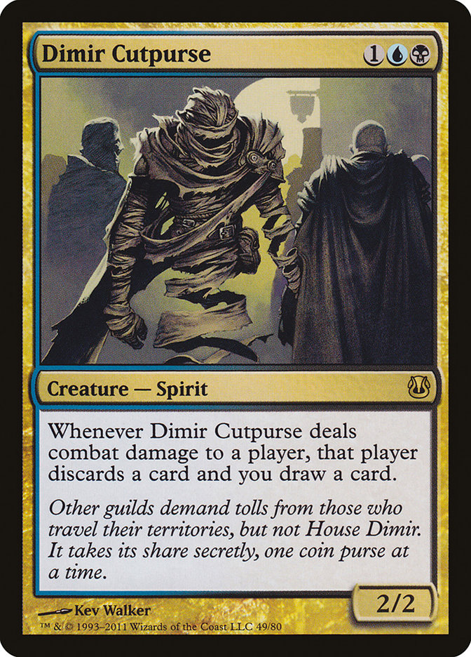 Dimir Cutpurse [Duel Decks: Ajani vs. Nicol Bolas] | Shuffle n Cut Hobbies & Games