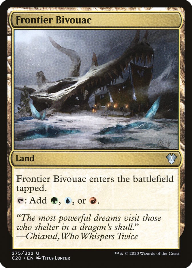 Frontier Bivouac [Commander 2020] | Shuffle n Cut Hobbies & Games