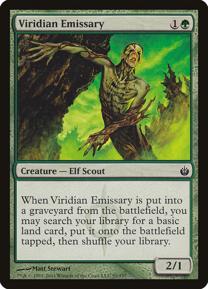 Viridian Emissary [Mirrodin Besieged] | Shuffle n Cut Hobbies & Games