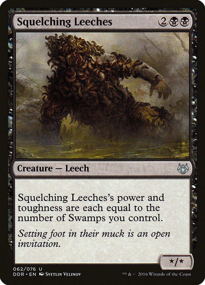 Squelching Leeches [Duel Decks: Nissa vs. Ob Nixilis] | Shuffle n Cut Hobbies & Games