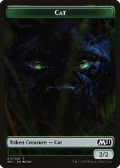 Beast // Cat (011) Double-Sided Token [Core Set 2021 Tokens] | Shuffle n Cut Hobbies & Games