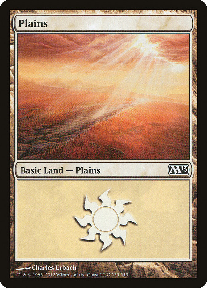 Plains (233) [Magic 2013] | Shuffle n Cut Hobbies & Games