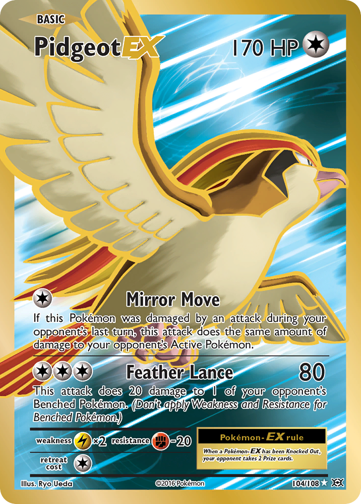 Pidgeot EX (104/108) [XY: Evolutions] | Shuffle n Cut Hobbies & Games