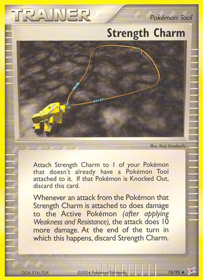 Strength Charm (74/95) [EX: Team Magma vs Team Aqua] | Shuffle n Cut Hobbies & Games