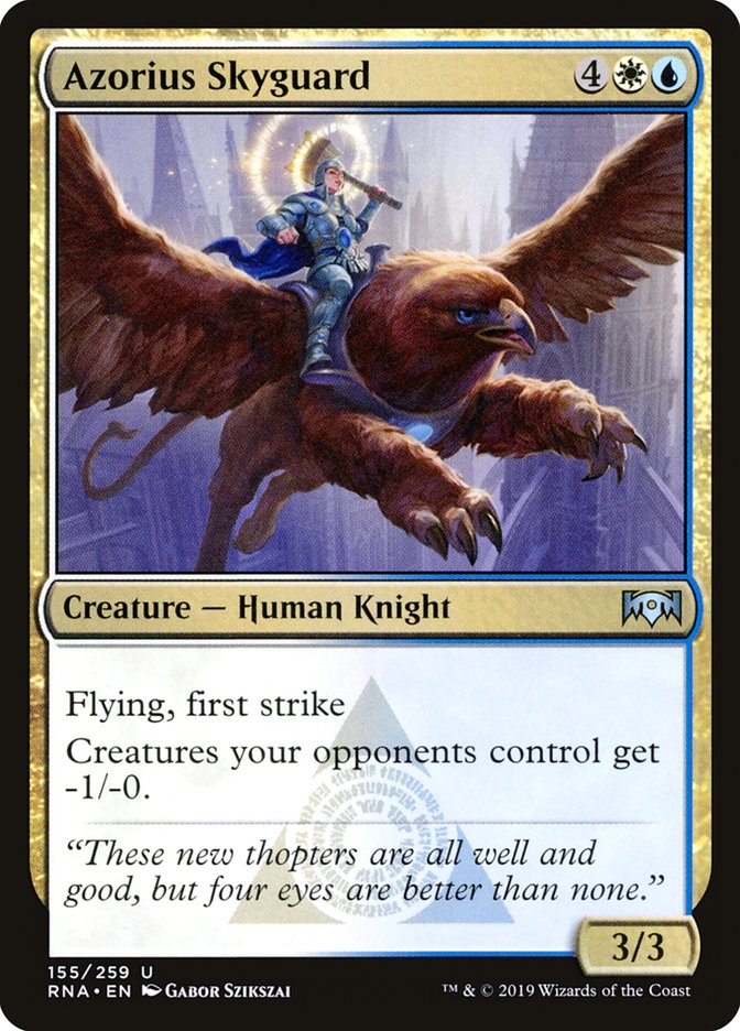 Azorius Skyguard [Ravnica Allegiance] | Shuffle n Cut Hobbies & Games