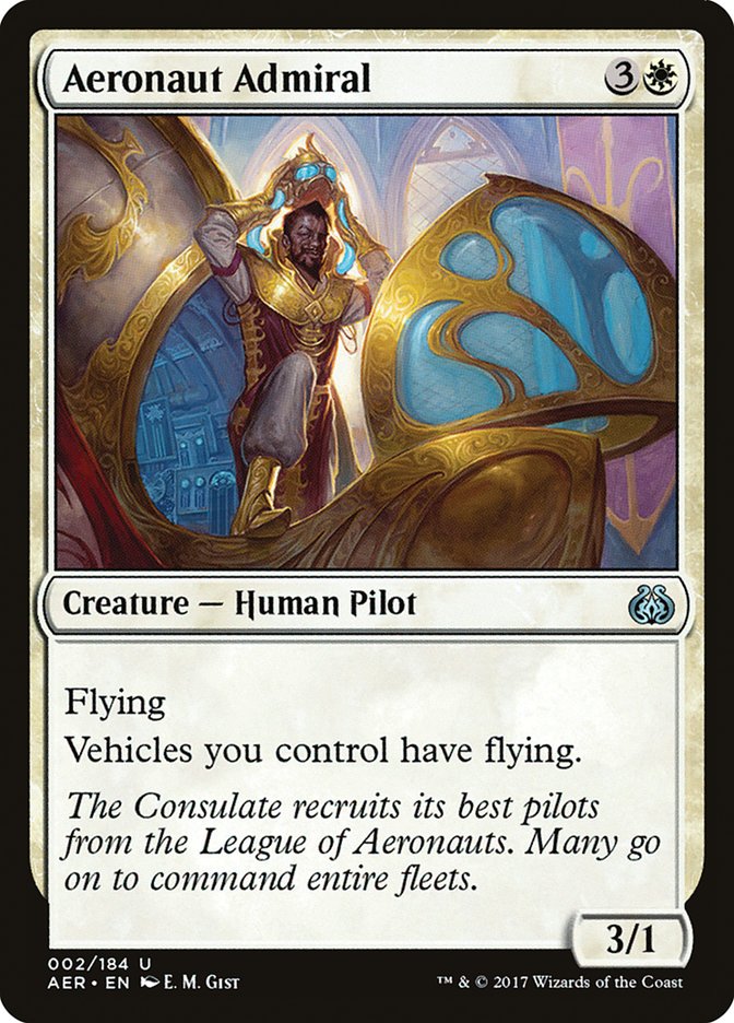 Aeronaut Admiral [Aether Revolt] | Shuffle n Cut Hobbies & Games