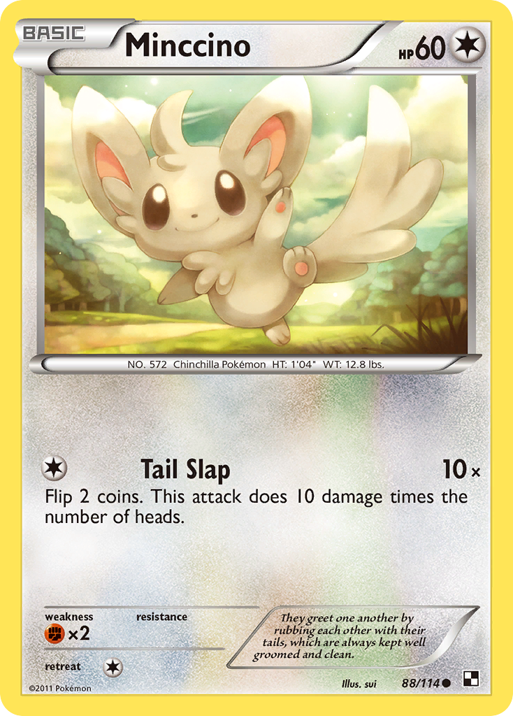 Minccino (88/114) [Black & White: Base Set] | Shuffle n Cut Hobbies & Games