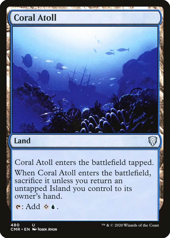 Coral Atoll [Commander Legends] | Shuffle n Cut Hobbies & Games