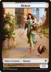 Human Double-Sided Token [Challenger Decks 2020 Tokens] | Shuffle n Cut Hobbies & Games