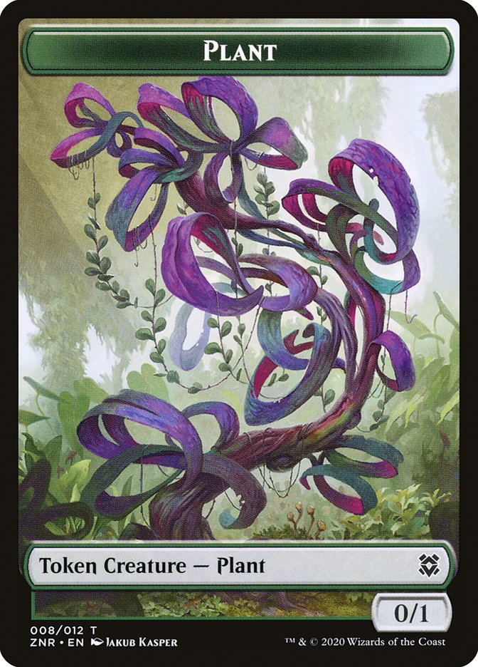 Plant Token [Zendikar Rising Tokens] | Shuffle n Cut Hobbies & Games