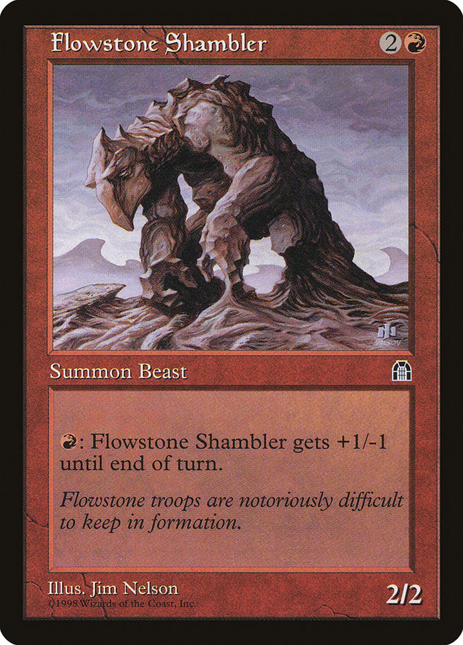 Flowstone Shambler [Stronghold] | Shuffle n Cut Hobbies & Games