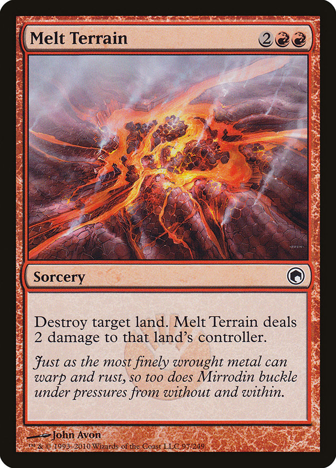 Melt Terrain [Scars of Mirrodin] | Shuffle n Cut Hobbies & Games