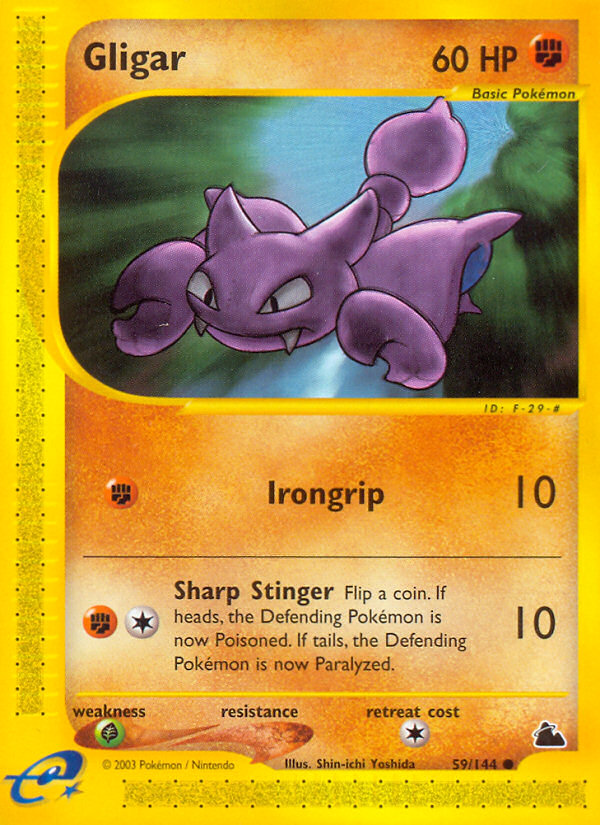 Gligar (59/144) [Skyridge] | Shuffle n Cut Hobbies & Games