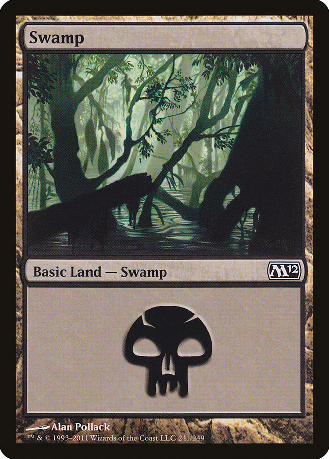 Swamp (241) [Magic 2012] | Shuffle n Cut Hobbies & Games