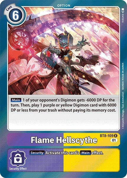 Flame Hellscythe [BT8-109] [Revision Pack Cards] | Shuffle n Cut Hobbies & Games