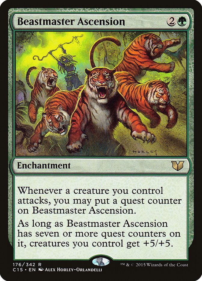 Beastmaster Ascension [Commander 2015] | Shuffle n Cut Hobbies & Games