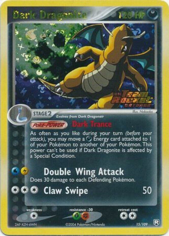 Dark Dragonite (15/109) (Stamped) [EX: Team Rocket Returns] | Shuffle n Cut Hobbies & Games