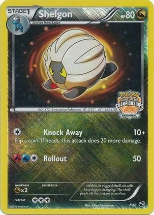 Shelgon (7/20) (Regional Championship) [Black & White: Dragon Vault] | Shuffle n Cut Hobbies & Games