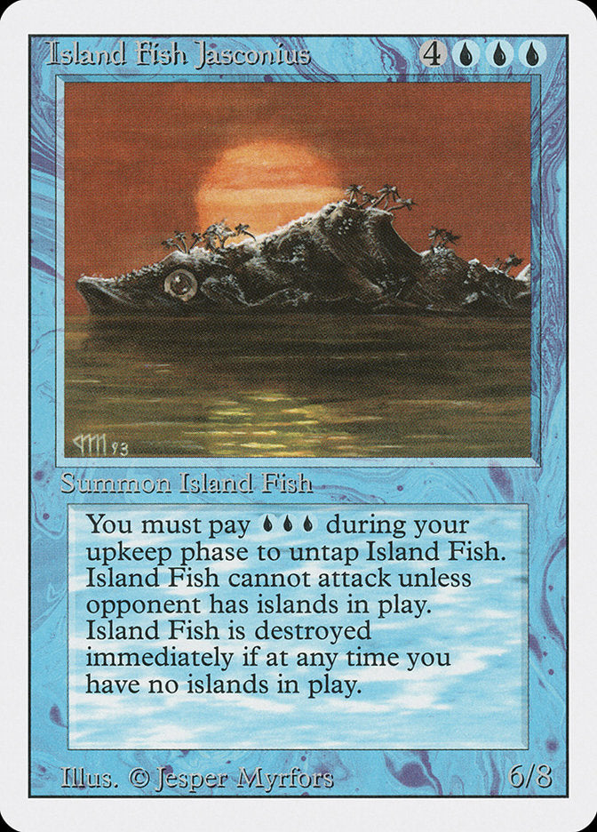 Island Fish Jasconius [Revised Edition] | Shuffle n Cut Hobbies & Games