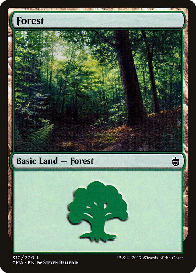 Forest (312) [Commander Anthology] | Shuffle n Cut Hobbies & Games