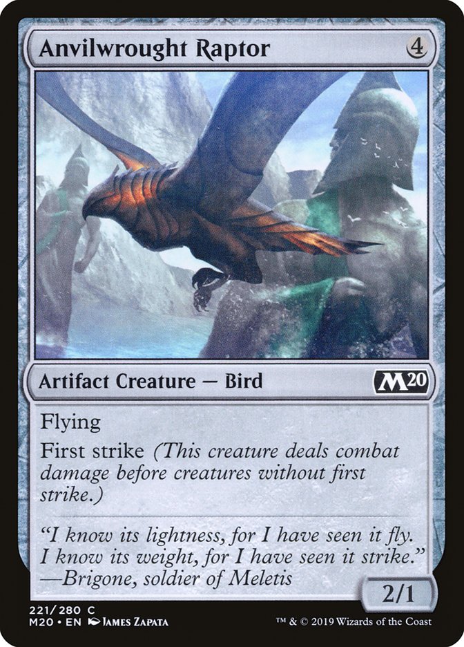 Anvilwrought Raptor [Core Set 2020] | Shuffle n Cut Hobbies & Games