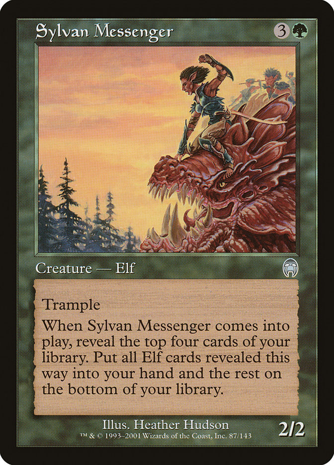 Sylvan Messenger [Apocalypse] | Shuffle n Cut Hobbies & Games