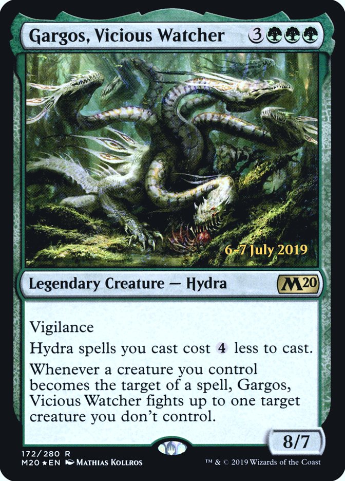 Gargos, Vicious Watcher [Core Set 2020 Prerelease Promos] | Shuffle n Cut Hobbies & Games