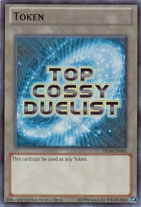 Top Ranked COSSY Duelist Token (Blue) [TKN4-EN005] Ultra Rare | Shuffle n Cut Hobbies & Games