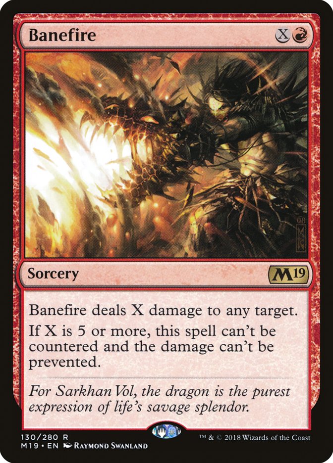 Banefire [Core Set 2019] | Shuffle n Cut Hobbies & Games