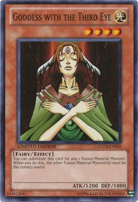 Goddess with the Third Eye [GLD4-EN004] Common | Shuffle n Cut Hobbies & Games