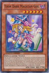 Toon Dark Magician Girl [GLD4-EN015] Common | Shuffle n Cut Hobbies & Games