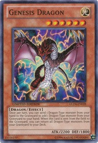 Genesis Dragon [GLD4-EN028] Common | Shuffle n Cut Hobbies & Games