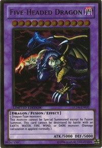 Five-Headed Dragon [GLD4-EN031] Gold Rare | Shuffle n Cut Hobbies & Games