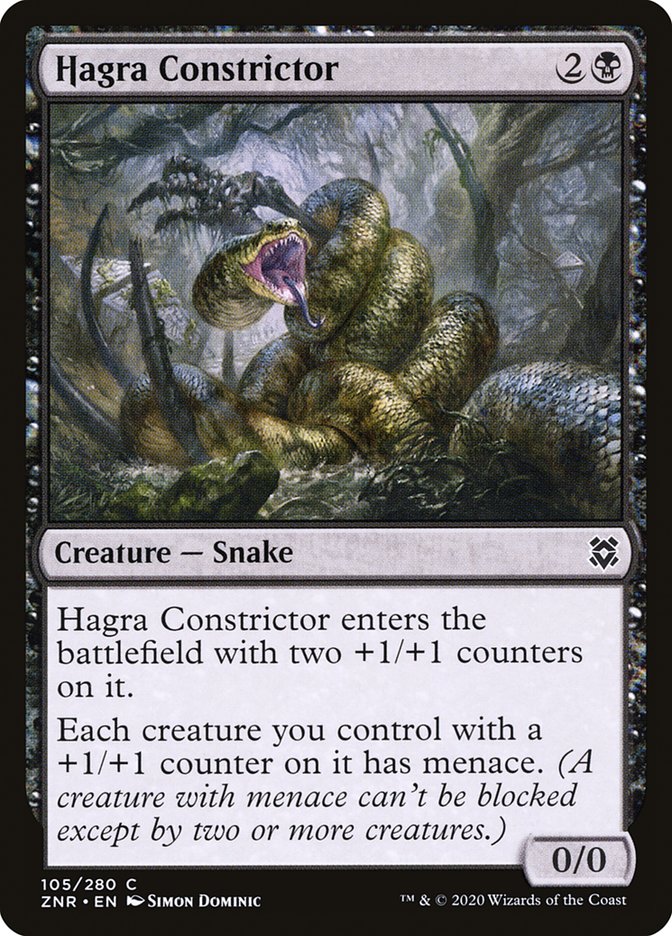 Hagra Constrictor [Zendikar Rising] | Shuffle n Cut Hobbies & Games