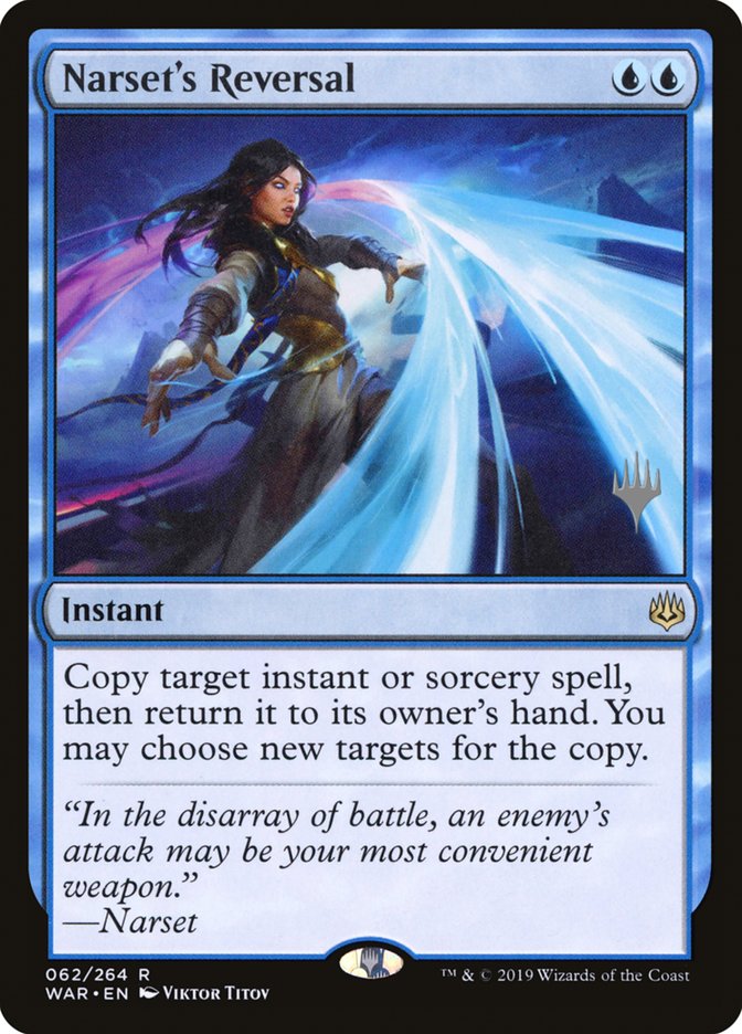 Narset's Reversal (Promo Pack) [War of the Spark Promos] | Shuffle n Cut Hobbies & Games