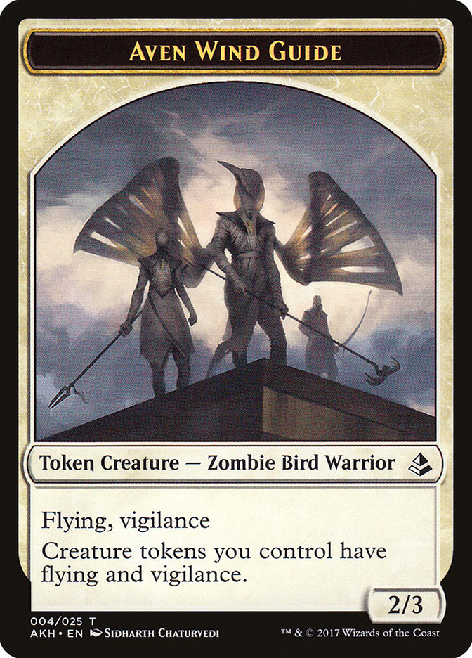 Aven Wind Guide Token [Amonkhet Tokens] | Shuffle n Cut Hobbies & Games