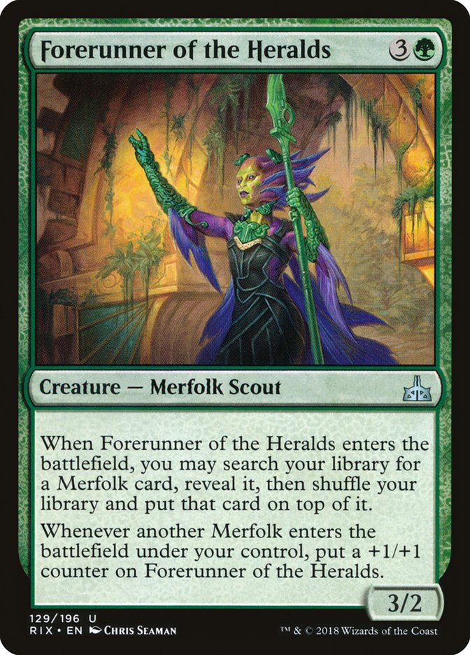 Forerunner of the Heralds [Rivals of Ixalan] | Shuffle n Cut Hobbies & Games