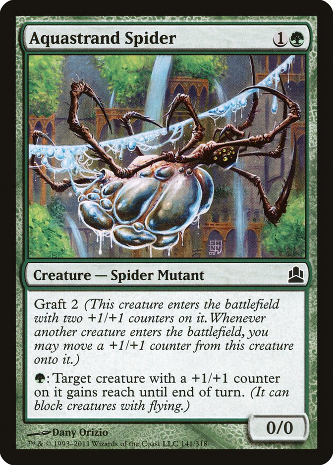 Aquastrand Spider [Commander 2011] | Shuffle n Cut Hobbies & Games