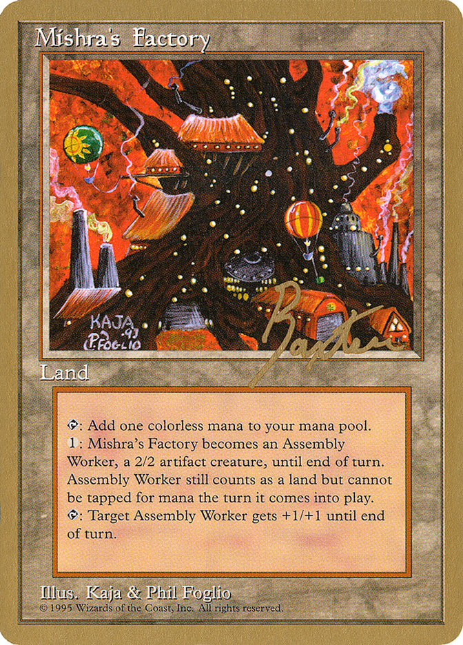 Mishra's Factory (George Baxter) [Pro Tour Collector Set] | Shuffle n Cut Hobbies & Games