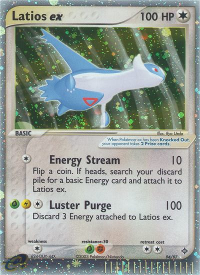 Latios ex (94/97) [EX: Dragon] | Shuffle n Cut Hobbies & Games