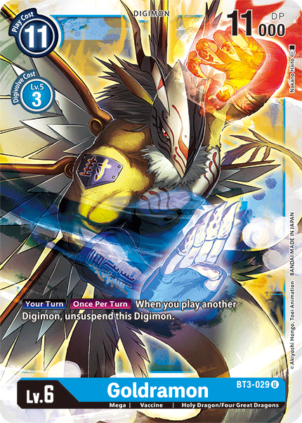 Goldramon [BT3-029] [Release Special Booster Ver.1.5] | Shuffle n Cut Hobbies & Games