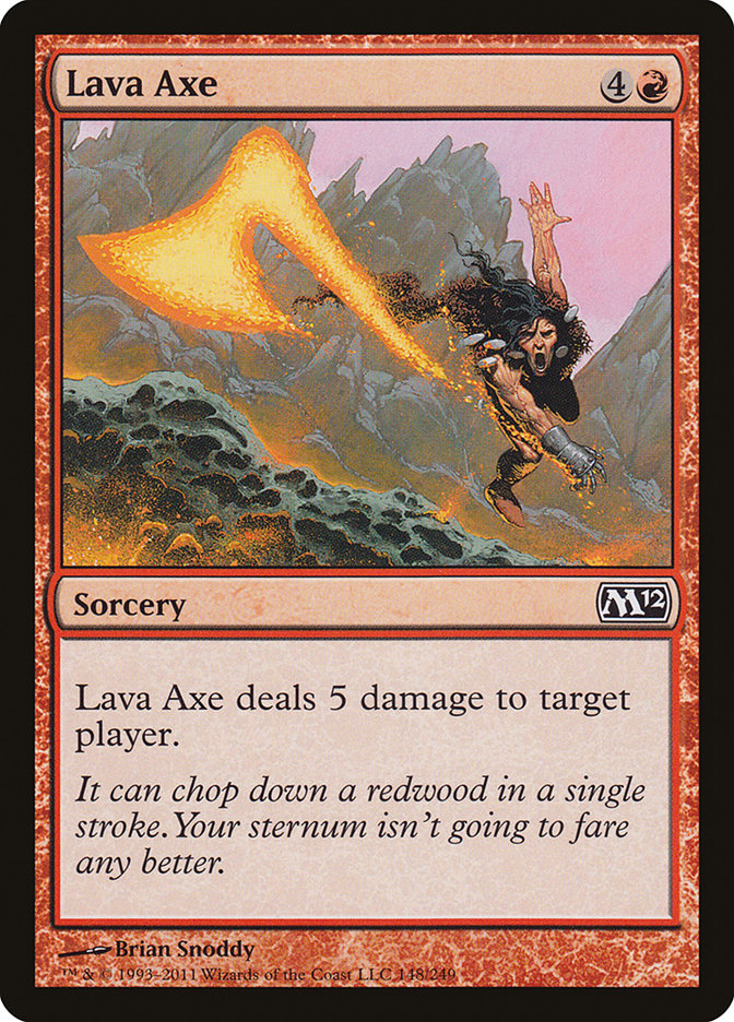 Lava Axe [Magic 2012] | Shuffle n Cut Hobbies & Games