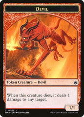 Devil // Satyr Double-Sided Token [Challenger Decks 2020 Tokens] | Shuffle n Cut Hobbies & Games