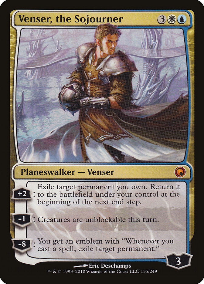 Venser, the Sojourner [Scars of Mirrodin] | Shuffle n Cut Hobbies & Games